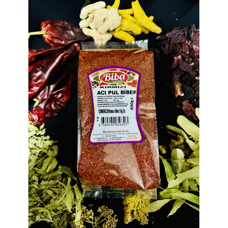 Acı Pul Biber 500 Gr