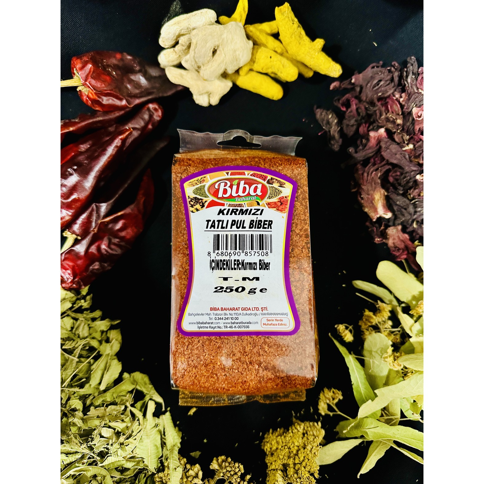 Tatlı Pul Biber 250 Gr