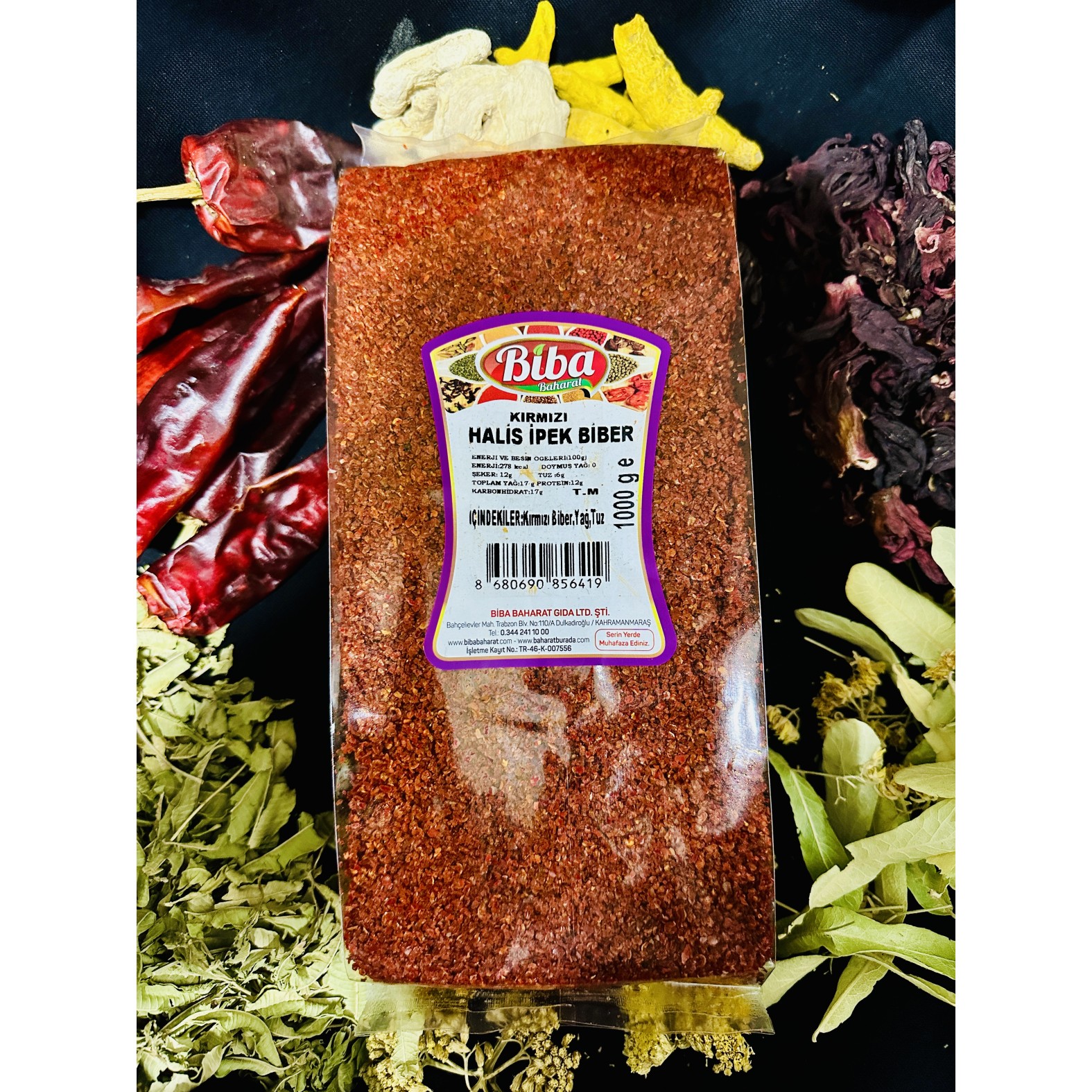 Halis İpek Biber 1000 Gr