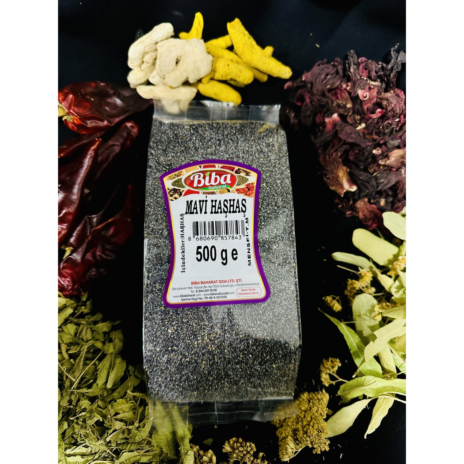 Mavi Haşhaş 500 Gr