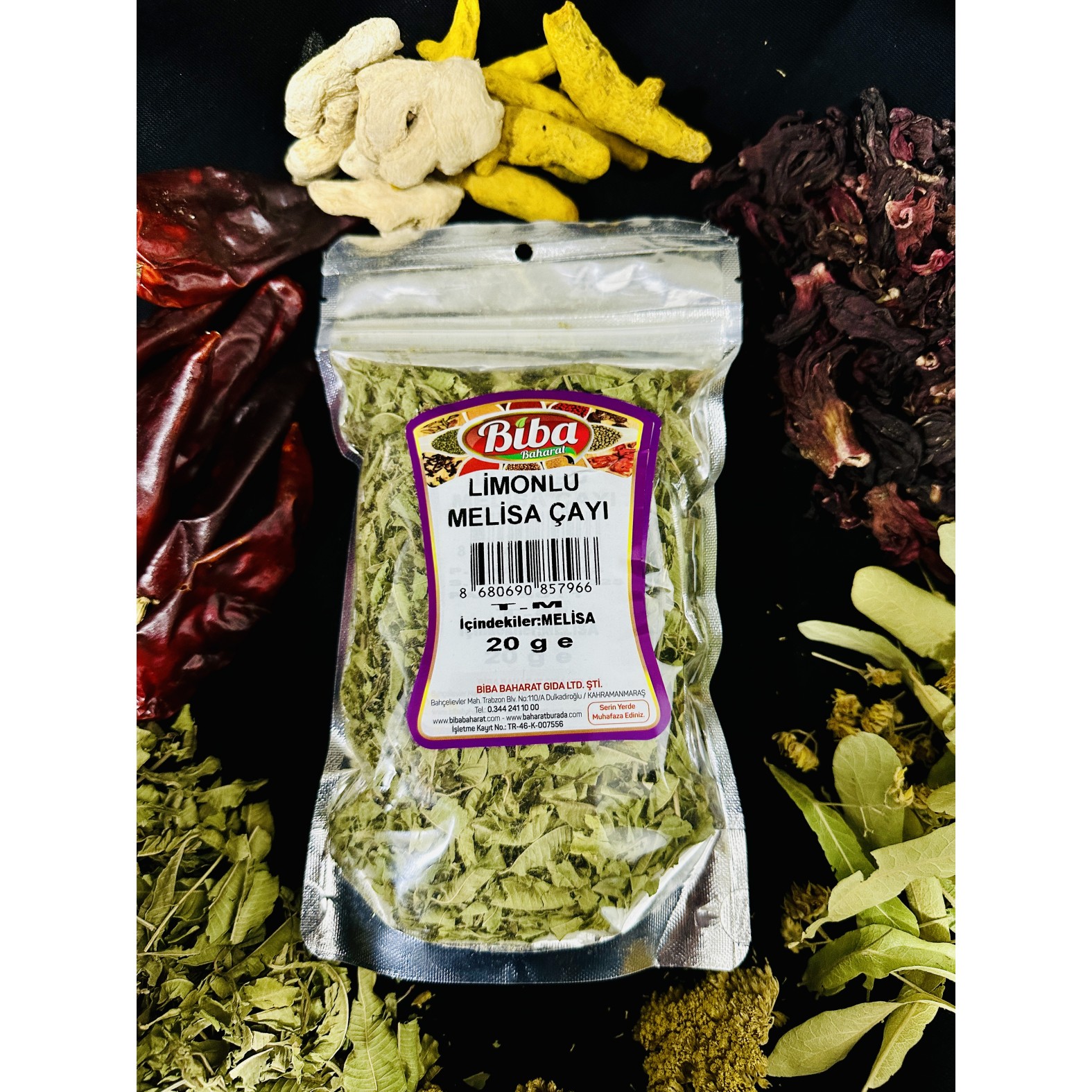 Limonlu Melisa Çayı 20 Gr