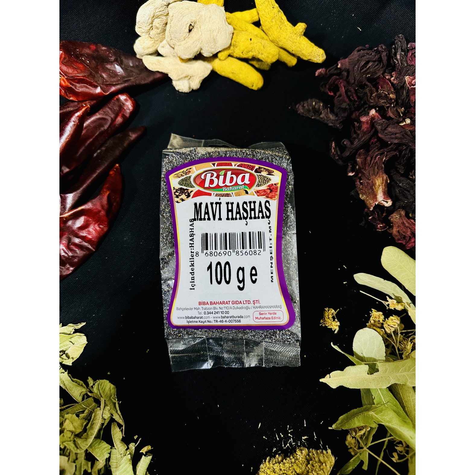 Mavi Haşhaş 100 Gr