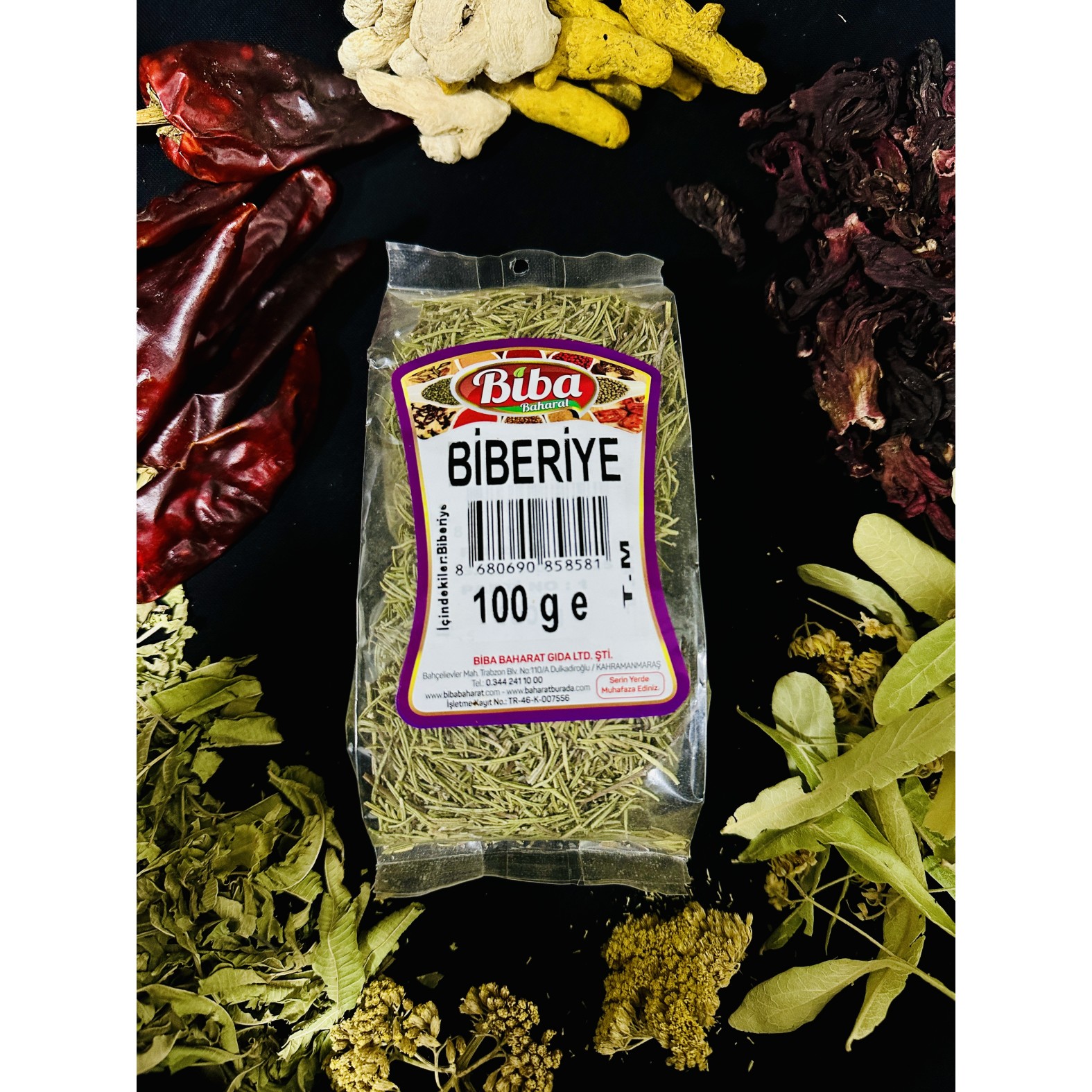 Biberiye 100 Gr