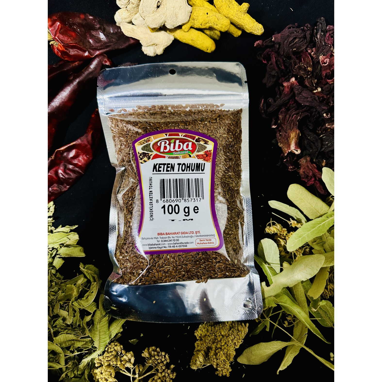 Keten Tohumu 100 Gr