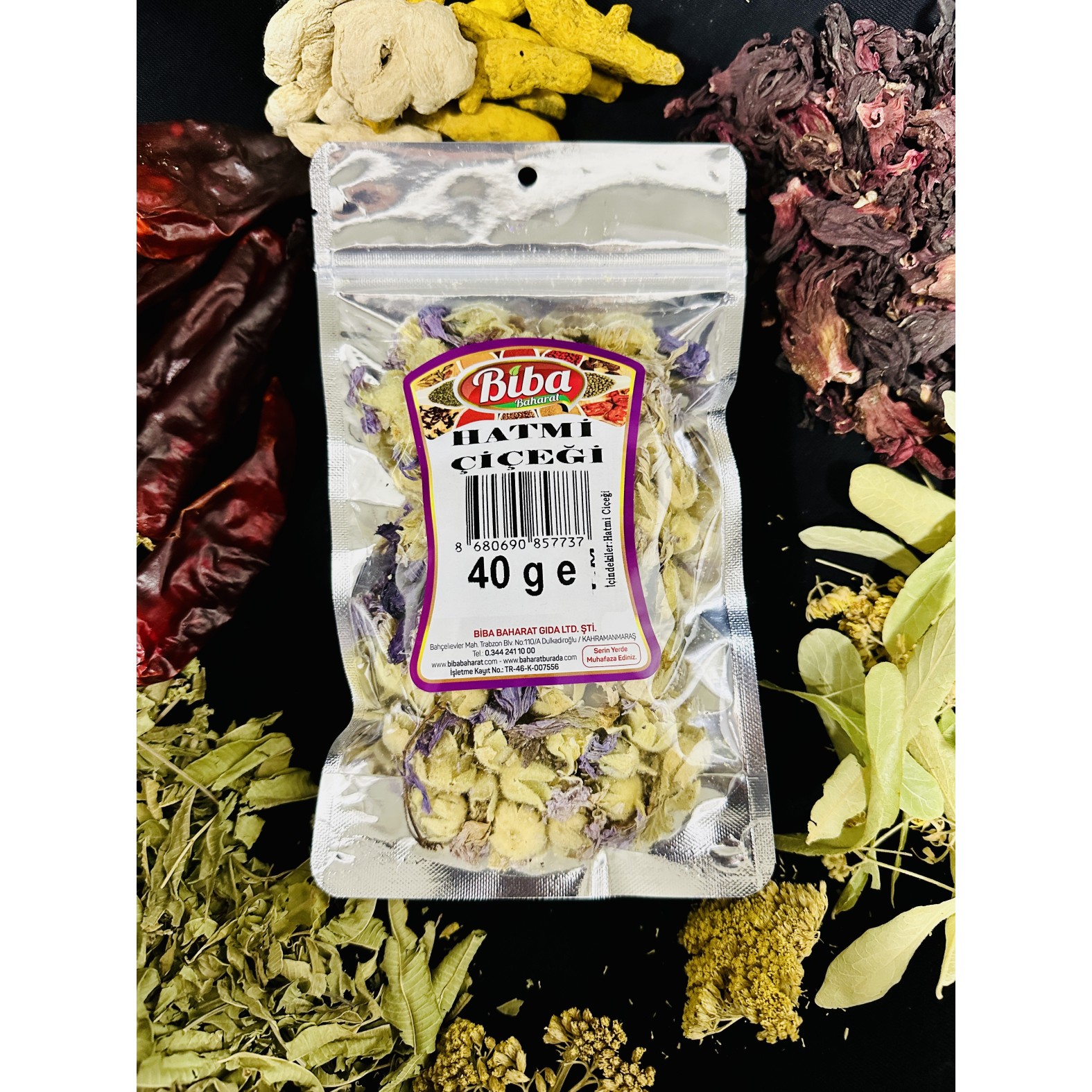 Hatmi Çiçeği 40 Gr