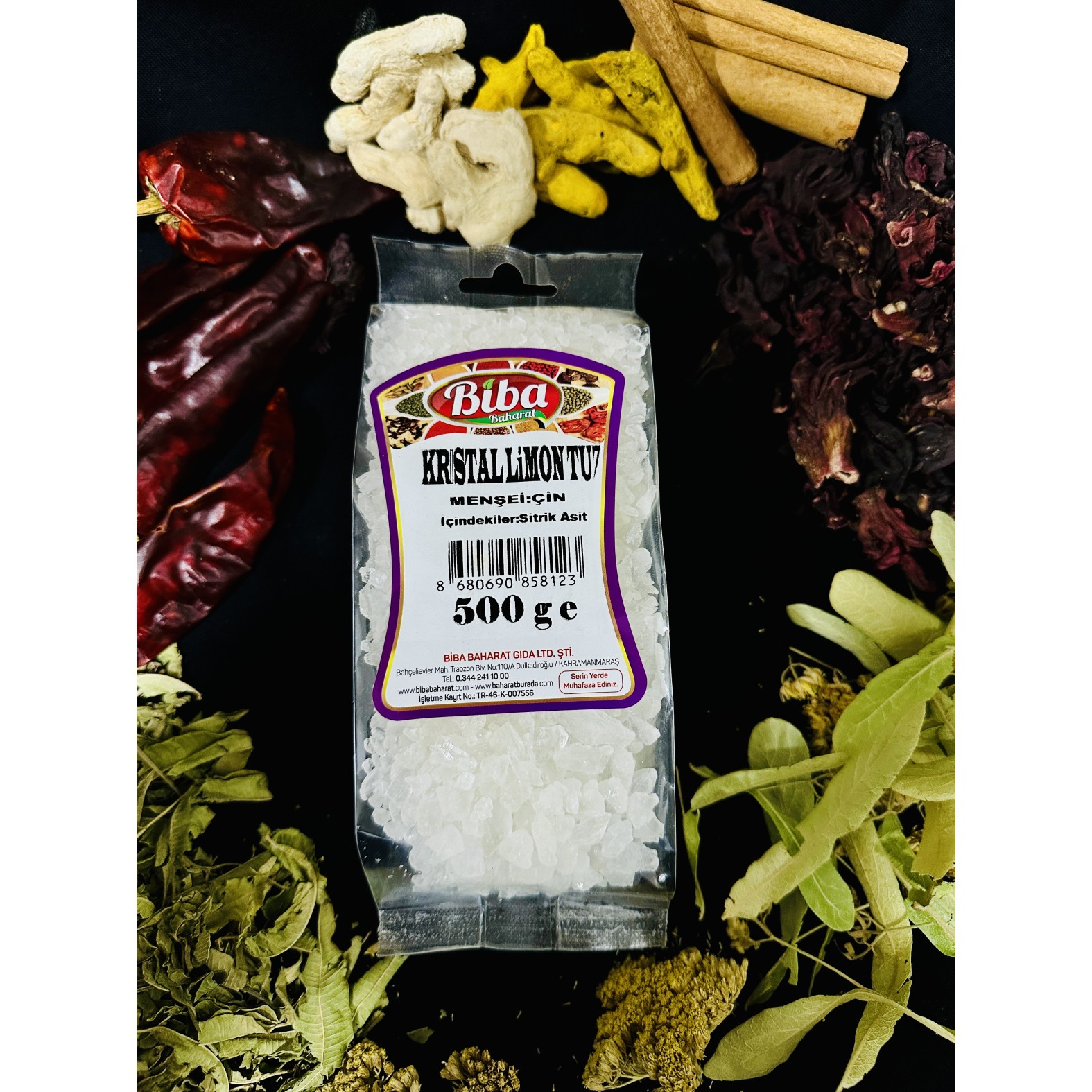 Kristal Limon Tuzu 500 Gr