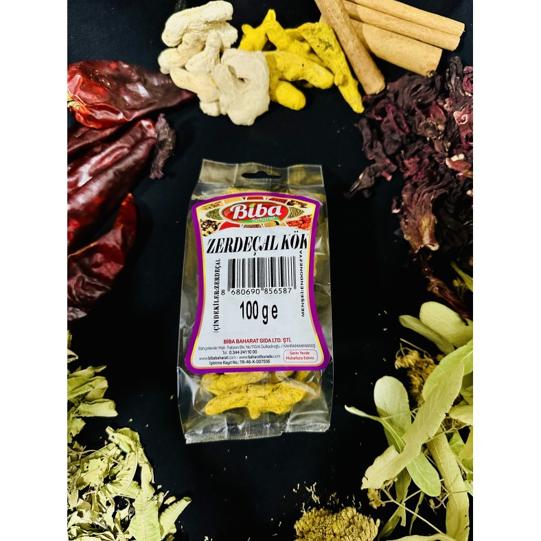 Zerdeçal Kök 100 Gr