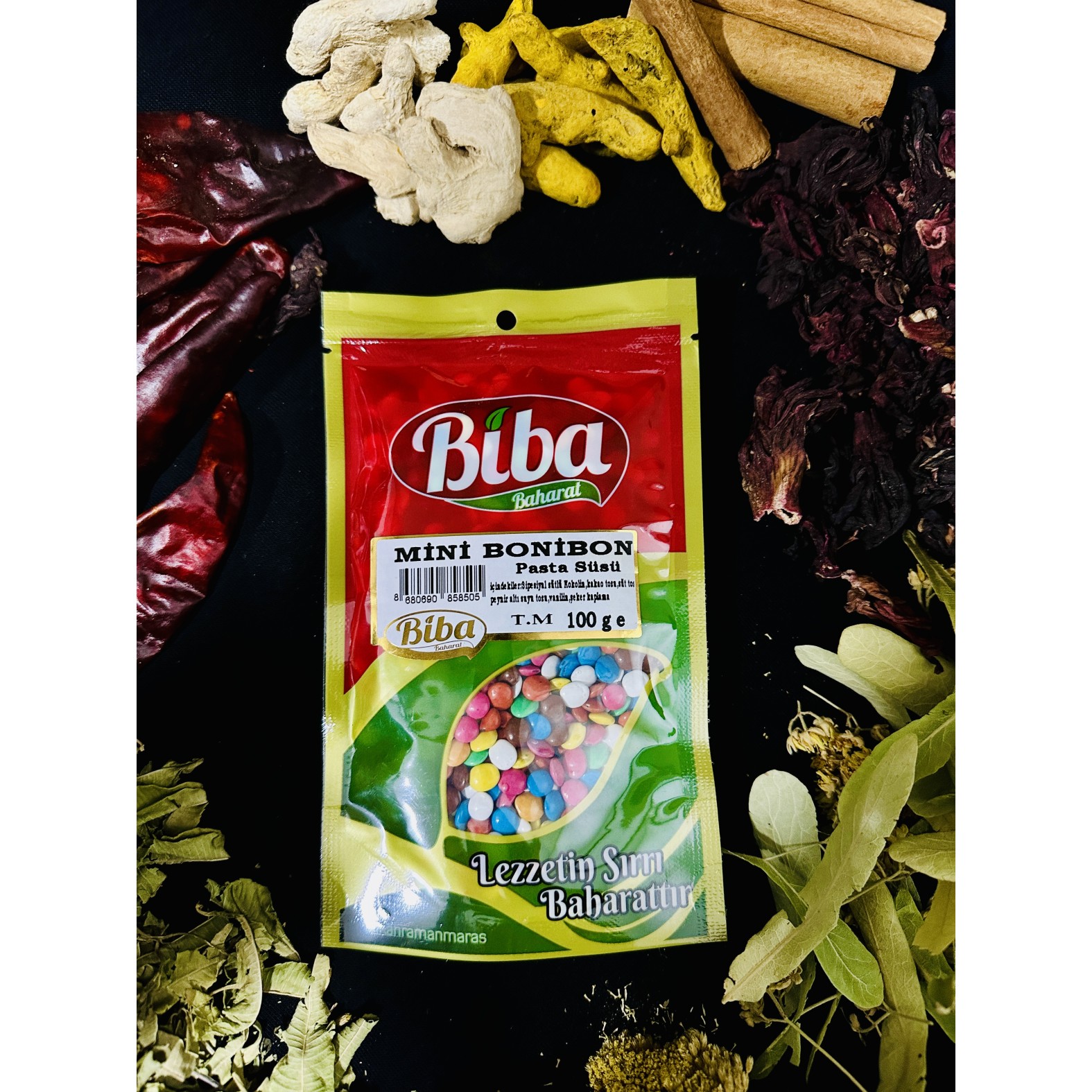 Mini Bonibon Pasta Süsü 100 Gr