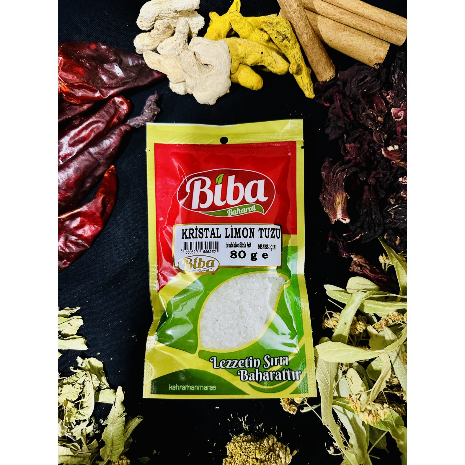 Kristal Limon Tuzu 80 Gr