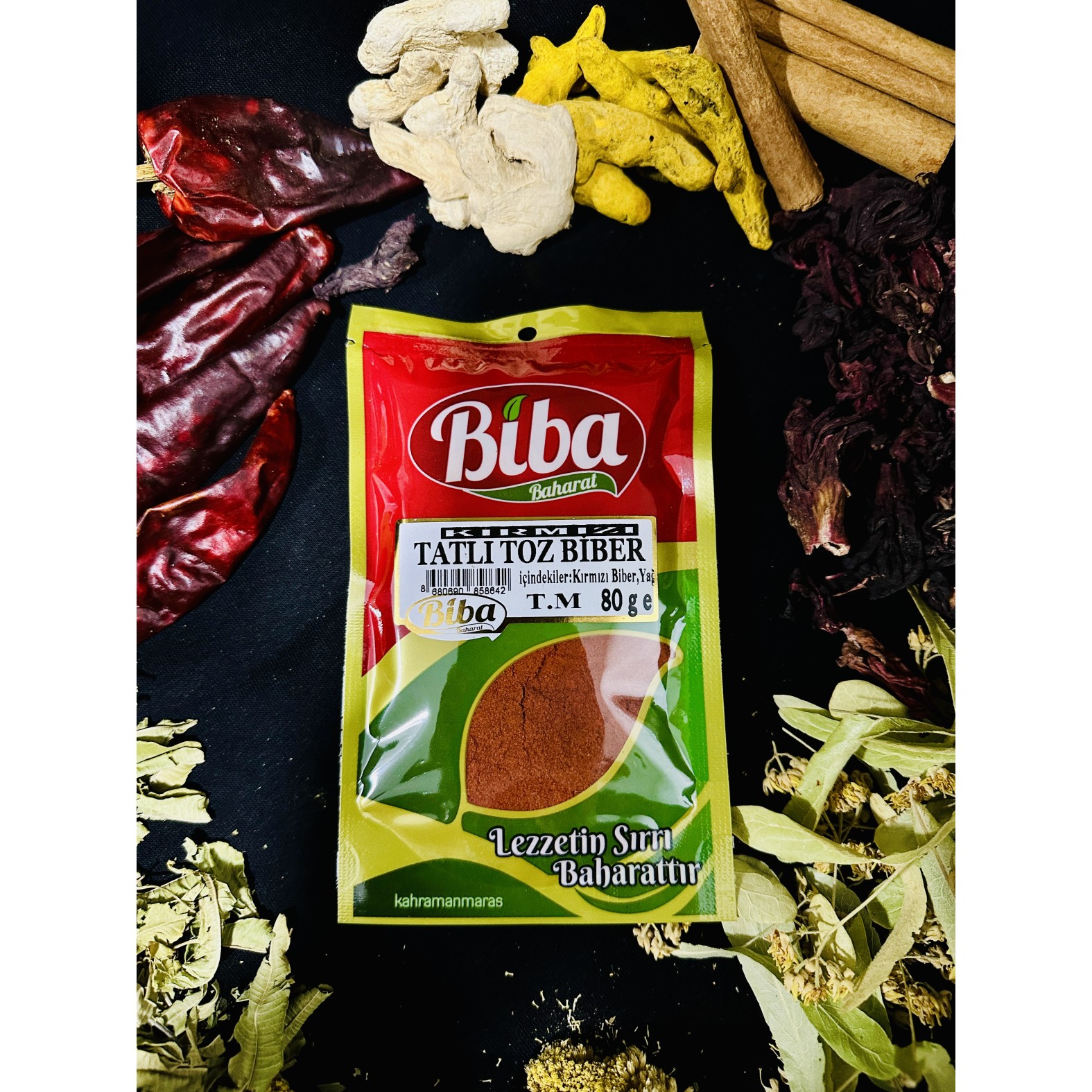 Tatlı Toz Biber 80 Gr