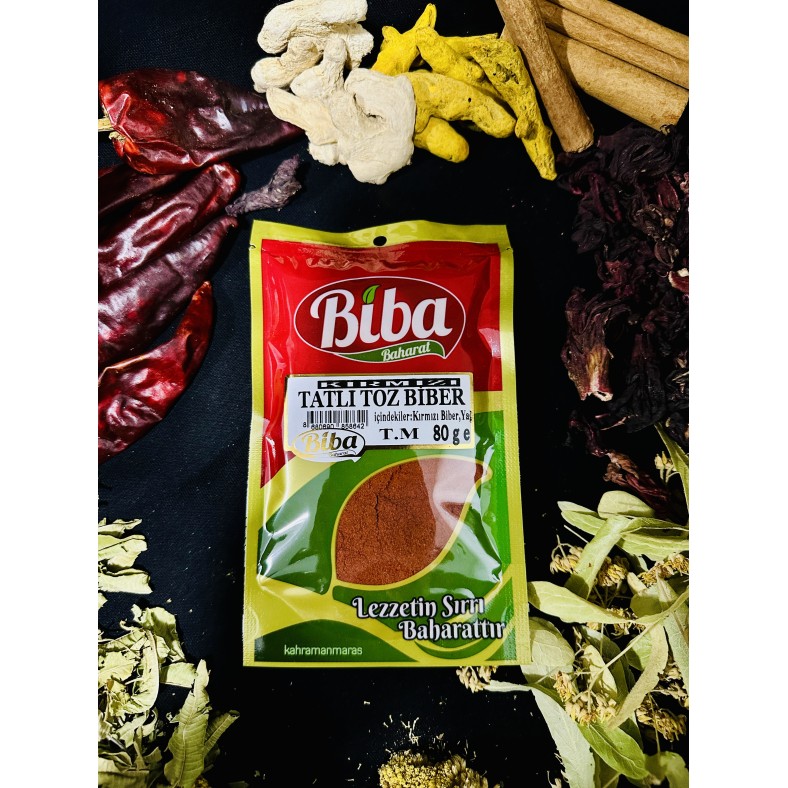 Tatlı Toz Biber 80 Gr