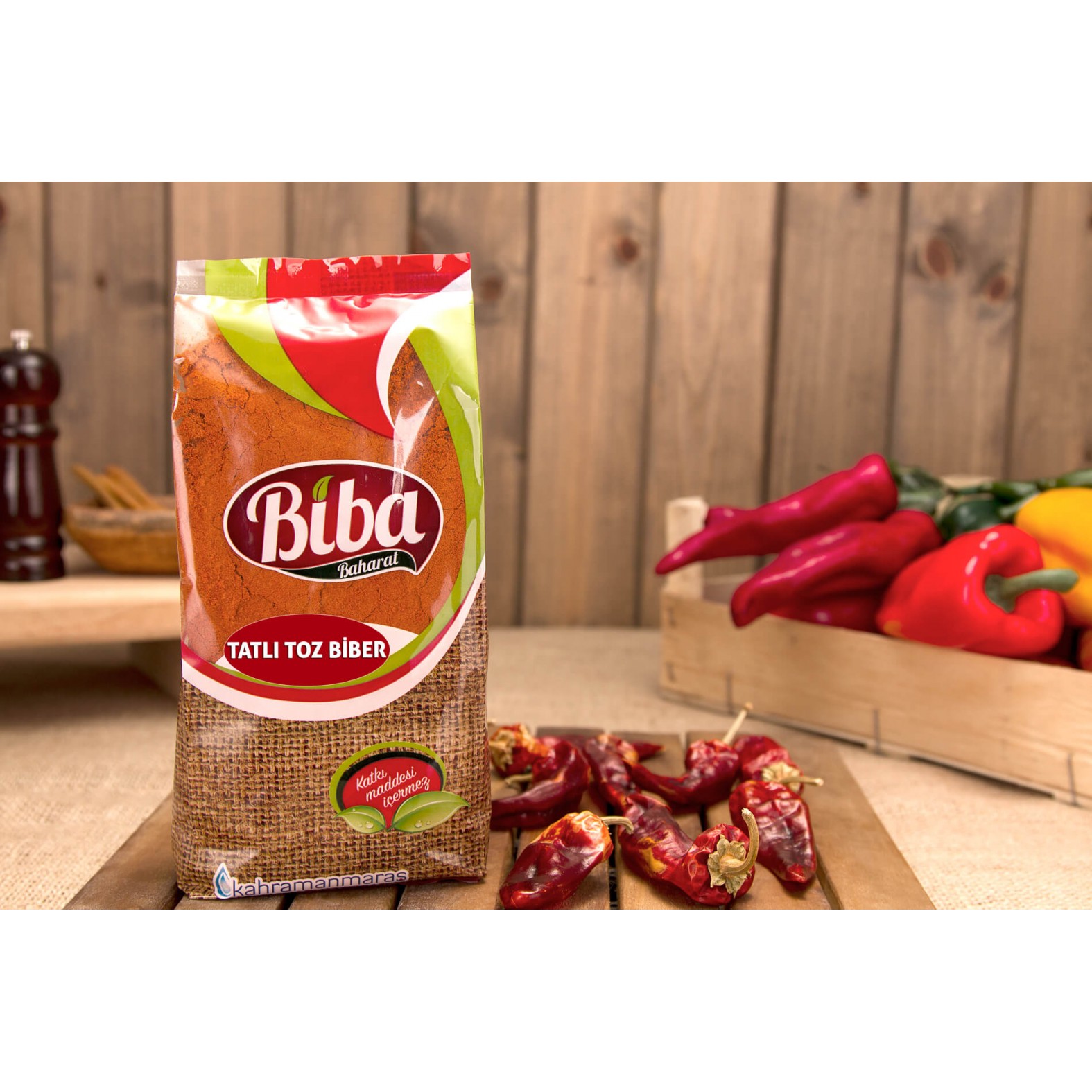 Tatlı Toz Biber 500gr Poşet